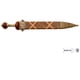 thumbnail image 3 of Espada Romana Gladius 73cm 1.9kg Con Funda, 3 of 9