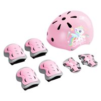 Casco Infantil Y Set De Protección 6 Piezas Súper Lubabycas