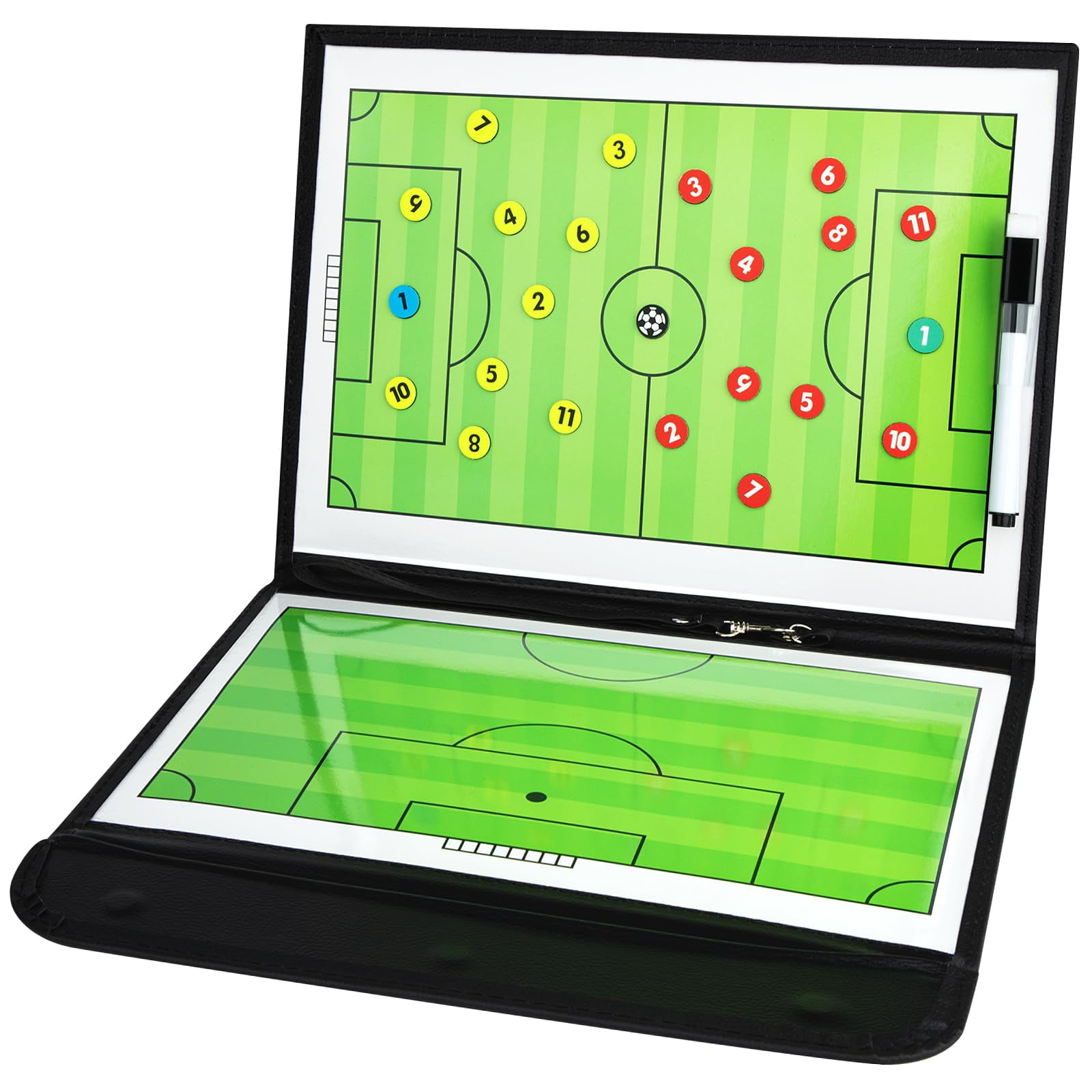 Tabla De Entrenamiento De Fútbol Keweis Tactical Magnética Con Accesorios