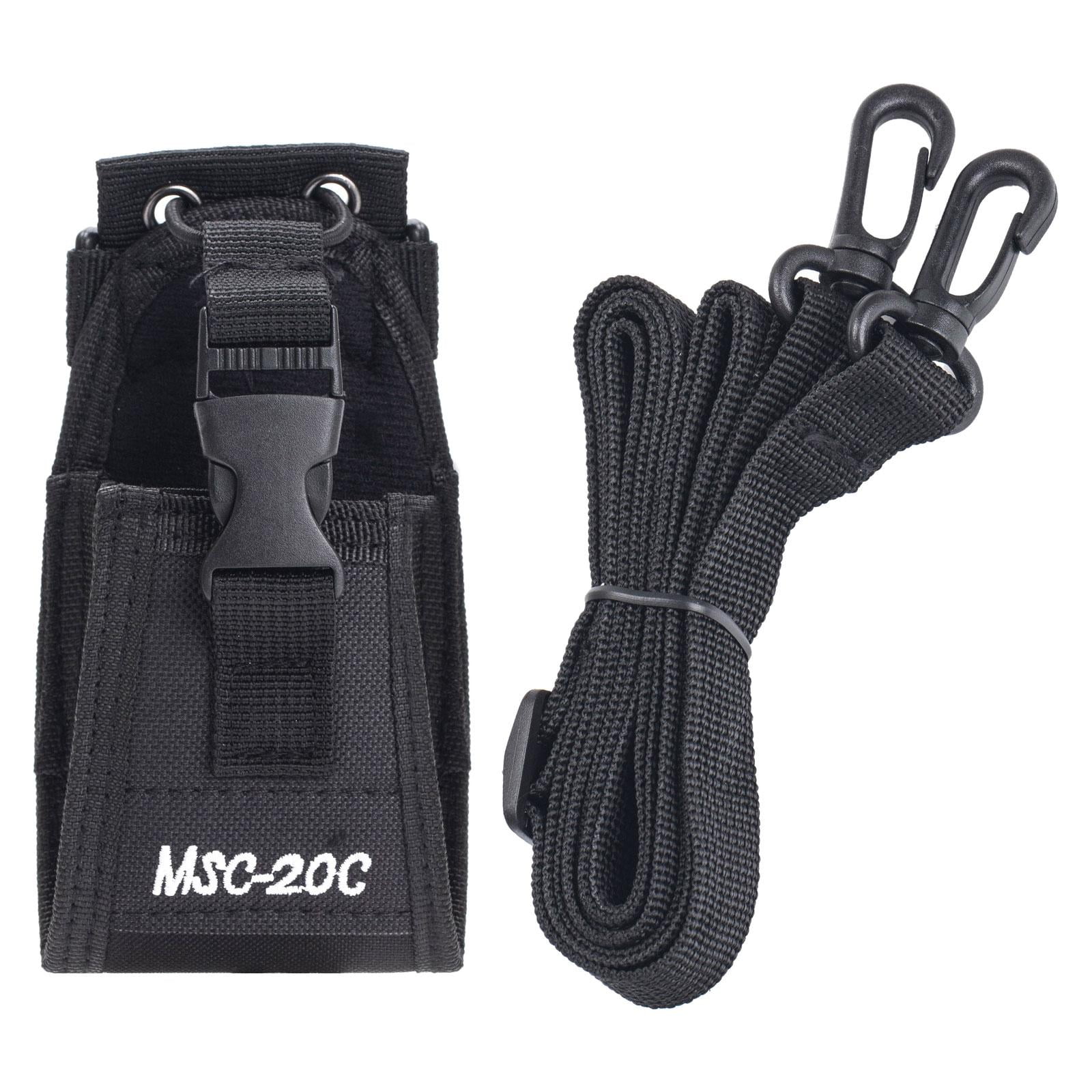 Magideal - Bolsa Multifunción De Nailon Para Radio, Bolsa Para Interfono, Riñonera Con Correa Ajustable Para El Hombro, Portátil, Para Uv8d 666s