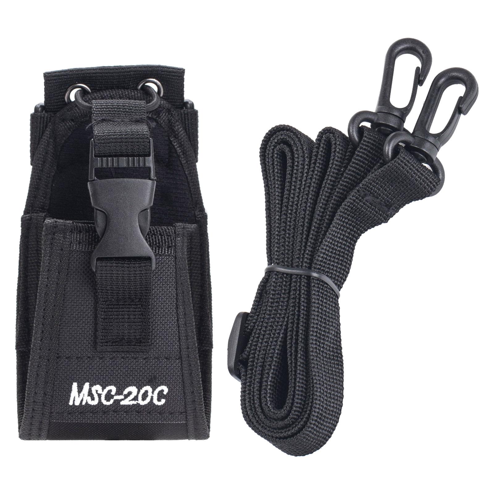 Magideal - Bolsa Multifunción De Nailon Para Radio, Bolsa Para Interfono, Riñonera Con Correa Ajustable Para El Hombro, Portátil, Para Uv8D 666S