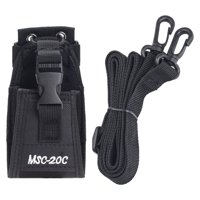 Magideal - Bolsa Multifunción De Nailon Para Radio, Bolsa Para Interfono, Riñonera Con Correa Ajustable Para El Hombro, Portátil, Para Uv8D 666S