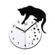 thumbnail image 3 of Reloj De Pared De Gato Que No Hace Tictac, Dormitorio, Comedor, Baño, Reloj Colgante Silencioso Sin Peces, 3 of 5