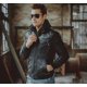 thumbnail image 2 of Chaqueta de Cuero Genuino Caballeros Hombre Importada, 2 of 3