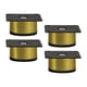 thumbnail image 3 of 4x Muebles Soportes Patas Salón Muebles Hardware Cama Muebles Pie Aureate 5x3cm, 3 of 5