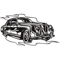 Rienda Libre Graphics - Decomural Hot Rod Car Vehicle Transport Ws-17865