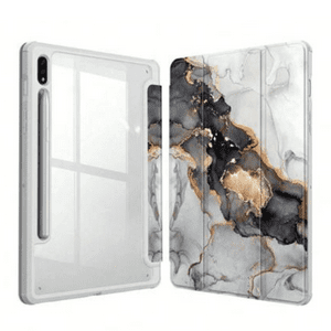 Mar Cases - Funda Smart Cover Para Tablet Samsung S9 Fe 10.9 Mármol Gris