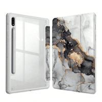 Mar Cases - Funda Smart Cover Para Tablet Samsung S9 Fe 10.9 Mármol Gris