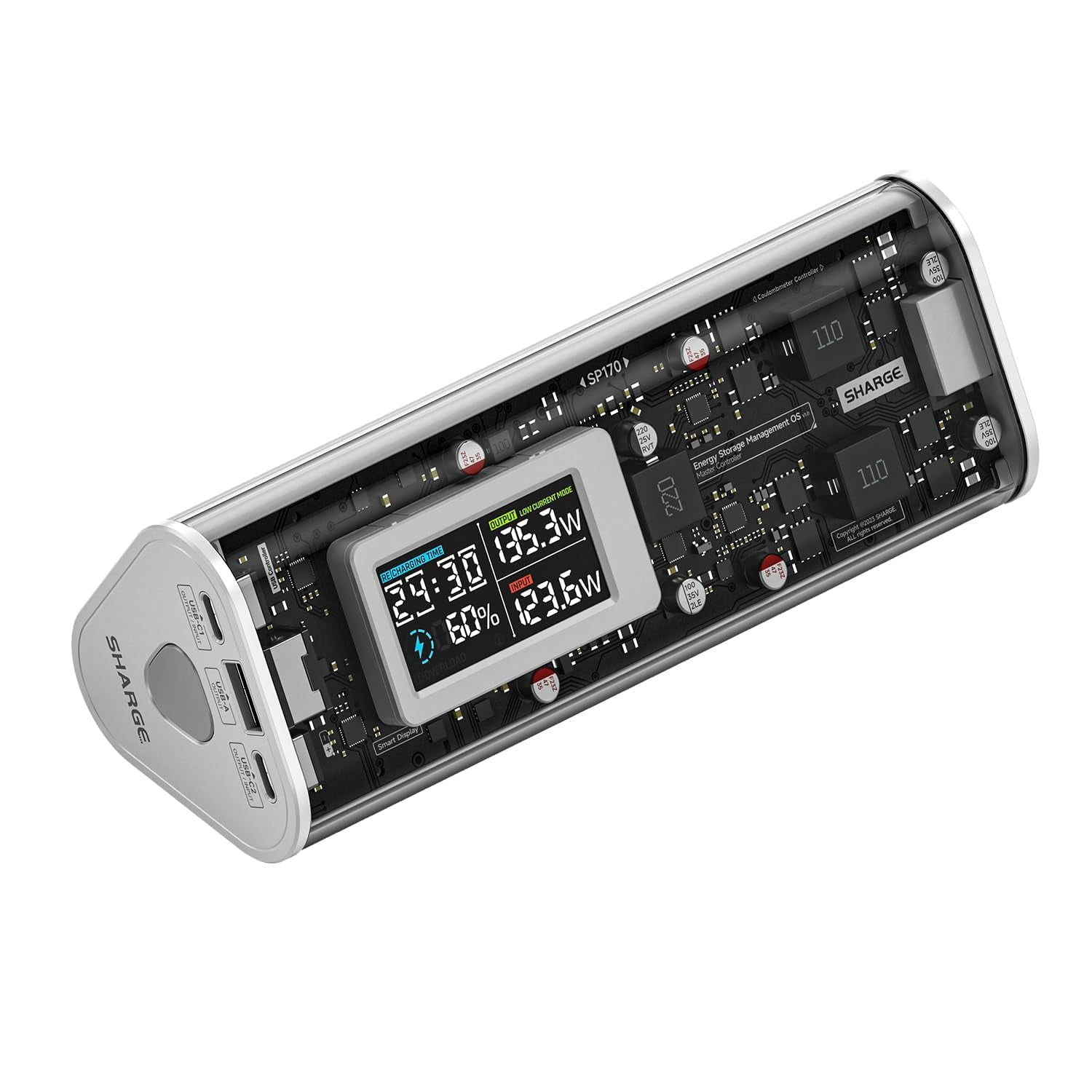 Sharge - Batería Externa Ek 170 24000 Mah 170 W