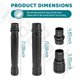 thumbnail image 2 of Kit de accesorio para limpieza de canaletas MaBoltx: reemplaza AGC1000, compatible con sopladores de hojas EGO LB5300, LB5750, LB5800, LB6150, LB6500, LB6700 y LB7650, 2 of 8
