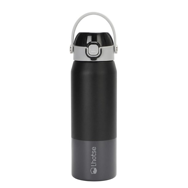 Termo Botella Termica Acero Inox Hydrotek 750ml 2-1 negro