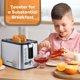 thumbnail image 2 of Tostadora Mecity para 2 Rebanadas Acero Inoxidable 800W Temporizador Bagel, 2 of 4