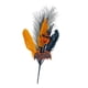 thumbnail image 3 of Palillos De Flores Artificiales De 18 Pulgadas De Largo Con Tallo Falso, Arreglo Floral Decorativo, Calabaza, 3 of 5