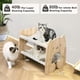 thumbnail image 5 of Cama para gatos Fopeat extragrande elevada de caucho con hamaca, 5 of 7