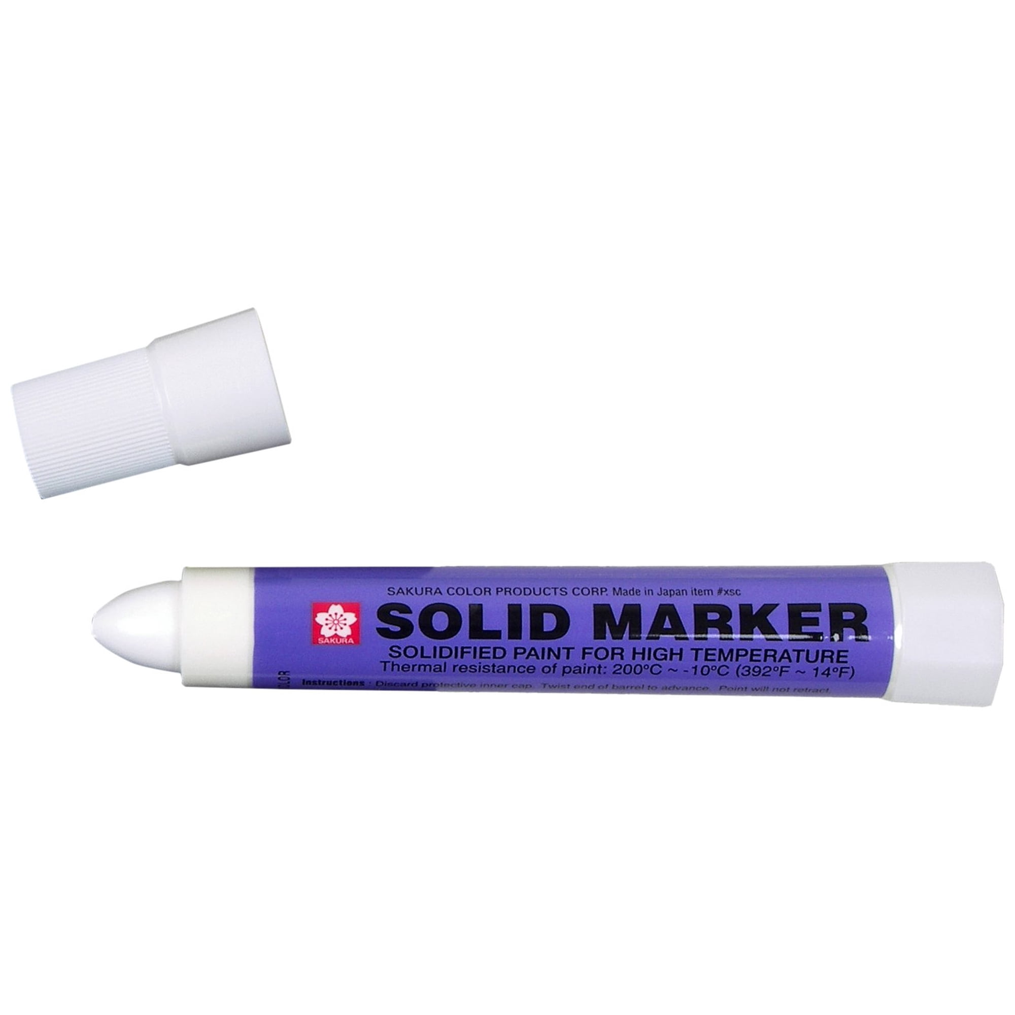 Sakura Solid Marker - Marcador Sólido Sakura Xsc-50 Pintura Blanca, Caja De 12