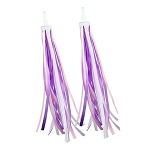 Ioensy - Serpentinas De Bicicleta Para Niños Serpentinas De Manillar De Bicicleta Para Accesorios De Montar Decoración Rosa