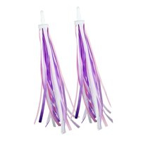 Ioensy - Serpentinas De Bicicleta Para Niños Serpentinas De Manillar De Bicicleta Para Accesorios De Montar Decoración Rosa