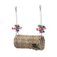 Magideal - Nido De Colibrí Colgante Para Exteriores, Casa Para Pájaros, Juguete Para Periquitos, Hamaca Para Escalar, Casa Para Pájaros Colgante, Juguetes Para Pájaros Para Decoración De Estilo A