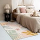 thumbnail image 3 of Area Rug Pink Lavable Para Sala De Estar 3 X 5 Pies Antideslizante, 3 of 7
