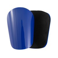 Ioensy - 2X Mini Espinilleras De Fútbol Protección De Pantorrilla Pequeña Para Hombres Mujeres Adultos Fútbol Azul