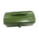 thumbnail image 4 of Caja De Herramientas Portátil Con Cerradura, Gruesa, Para Almacenamiento Y Acceso, Color Verde, 4 of 5