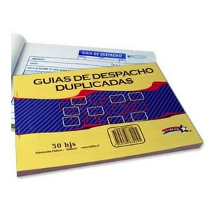 Guias De Despacho Duplicadas 50 Hojas Halley