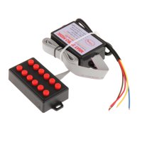 Ioensy - Controlador De Bocinas De Coche, Unidad De Control De Sonido Para Camiones, Vehículos De Emergencia, Coche, 12 Sonidos