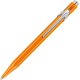 thumbnail image 1 of Pluma Caran d'Ache de Metal Naranja Fluorescente con Tinta Negra, 1 of 1