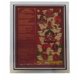 thumbnail image 1 of Tableta de invocación Feng Shui de 9 deidades, roja, de acrílico Perspex, 23 x 18 x 2.5 cm, 1 of 1