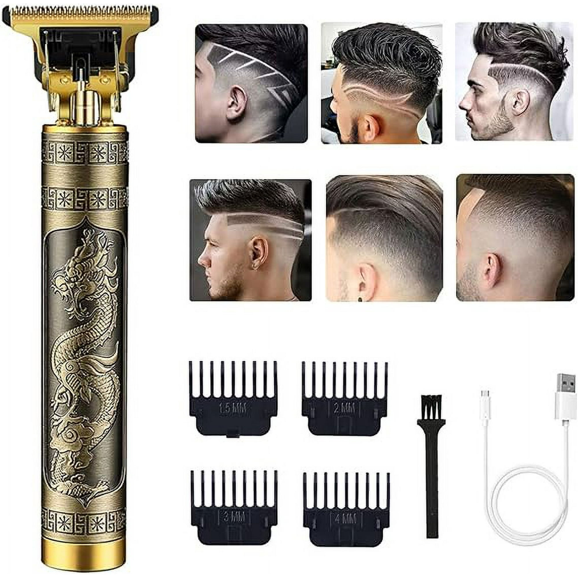 Impormaipu - Maquina Para Cortar Barba Vintage Profesional Precisa Profesional Original Recargable T9