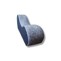 Muebles Duna - Sillon Del Amor Afrodita Gris Negro