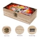 thumbnail image 3 of Caja Organizadora De Madera Rústica Los Siete Pecados Capitales Desmarcar, 3 of 6