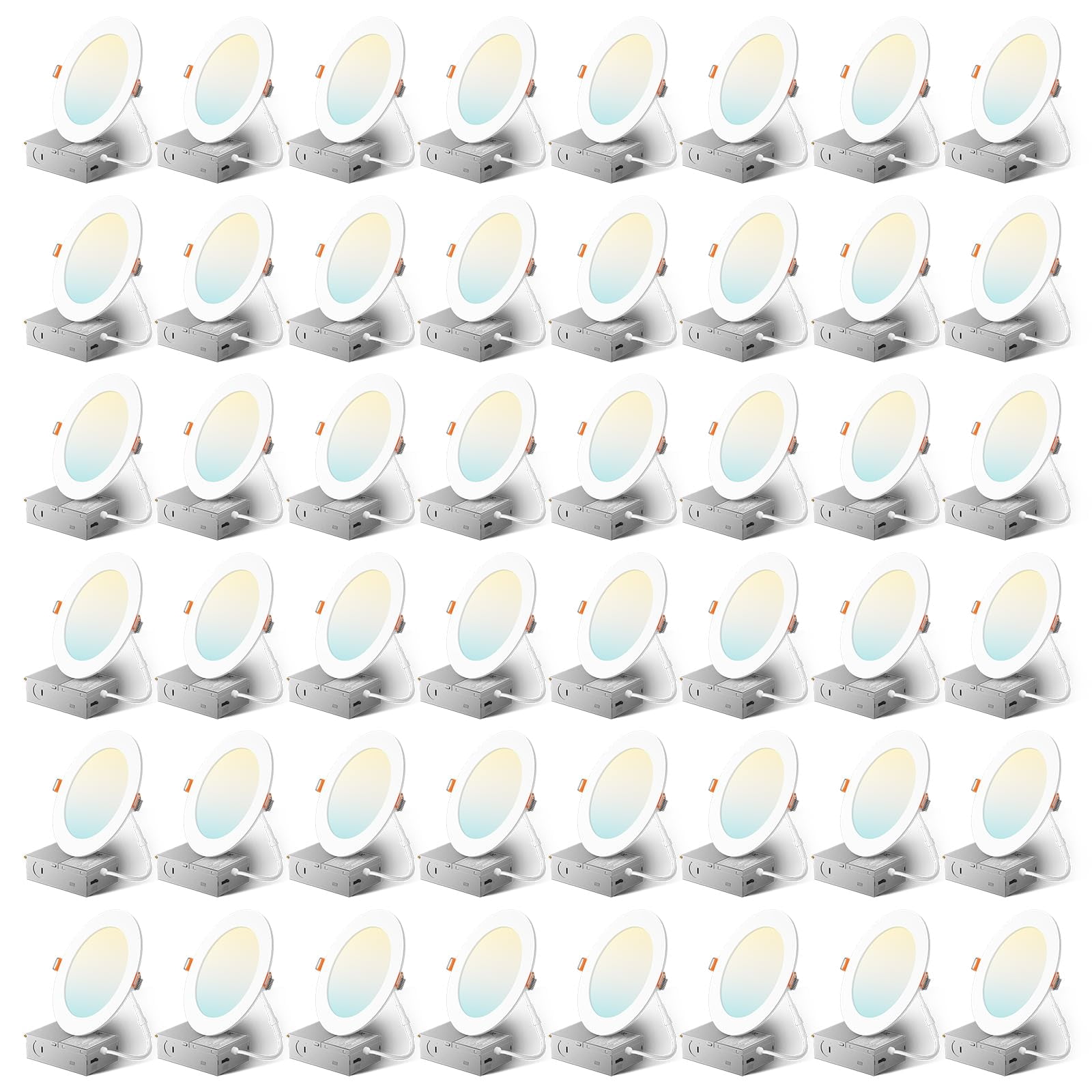 Luz Empotrada Led Amico 6" 12w Regulable 2700k-5000k