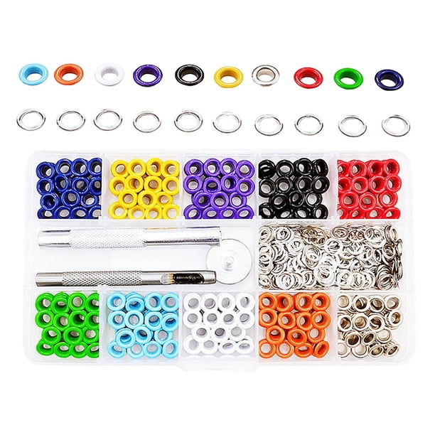 Kit De Ojales De Metal, Manualidades De Papel, Lona, Sombrero, Paños, Bolsas, Kit De Herramientas Con Ojales