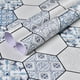 thumbnail image 1 of 1pc Peel And Stick Wallpaper Tile, Moroccan Tile Cover Up Stickers PVC Contact Paper For Floors Waterproof Wear-resistant Wall Tiles For Bathroom Walls Kitchen Back Splash Vinyl Flooring Roll Floor, 1 of 3