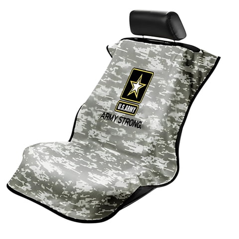 Toalla Protectora Para Asiento De Coche Seat Armour, Diseño Del Ejército De Los Estados Unidos, Camu