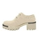 thumbnail image 3 of Botin para mujer color beige, doble correa, bajo el tobillo, 3 of 5