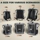 thumbnail image 2 of Mochila impermeable OSAH DRYPAK Bolsa seca 35L/55L/85L para actividades al aire libre, 2 of 7