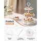 thumbnail image 2 of Soporte para magdalenas de postre Kootek de 3 niveles, 10 unidades, 2 of 7