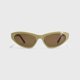 thumbnail image 3 of Lentes De Sol Modelo Felina Estilo Moderno UVA//UVB beige Talla Única, 3 of 4