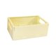 thumbnail image 1 of Canastos De Almacenamiento De Plástico Estuche Suministros De Escritorio Organizadores Para El Hogar Baño Amarillo, 1 of 3