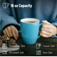 thumbnail image 3 of Juego de 4 tazas de café Brew To A Tea 480 ml color turquesa, 3 of 8