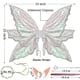 thumbnail image 3 of Disfraz de alas de hada VersaCharm para adultos y mujeres, blanco, con acceso., 3 of 9