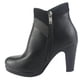 thumbnail image 2 of Botin Chalada Mujer Bambina-5 Negro Moda, 2 of 7