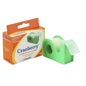 Cranberry - Tela Adhesiva De Tela Adhesiva De Papel Microporosa Blanca Blanca (Dispensador)
