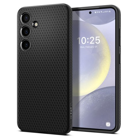 Funda Spigen Liquid Air Para El Galaxy S24 Plus (2024), Color Negro