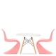 thumbnail image 1 of Pack Kids 1 Mesa 2 Sillas Panton Réplica Rosado, 1 of 3