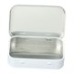 thumbnail image 3 of Caja De Almacenamiento De Tarjetas Contenedor De Accesorios De Hierro Vacío Para Joyería Gadget Blanco Con Bisagra, 3 of 5