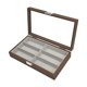 thumbnail image 3 of Caja De Almacenamiento Para Exhibición De Gafas De Sol, Cajón De Madera Para Aparatos Domésticos, 6 Rejillas, 3 of 5