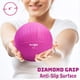 thumbnail image 2 of Pelota De Tonificación Con Peso Soft Knurl De 2 27 Kg Rosa, 2 of 7